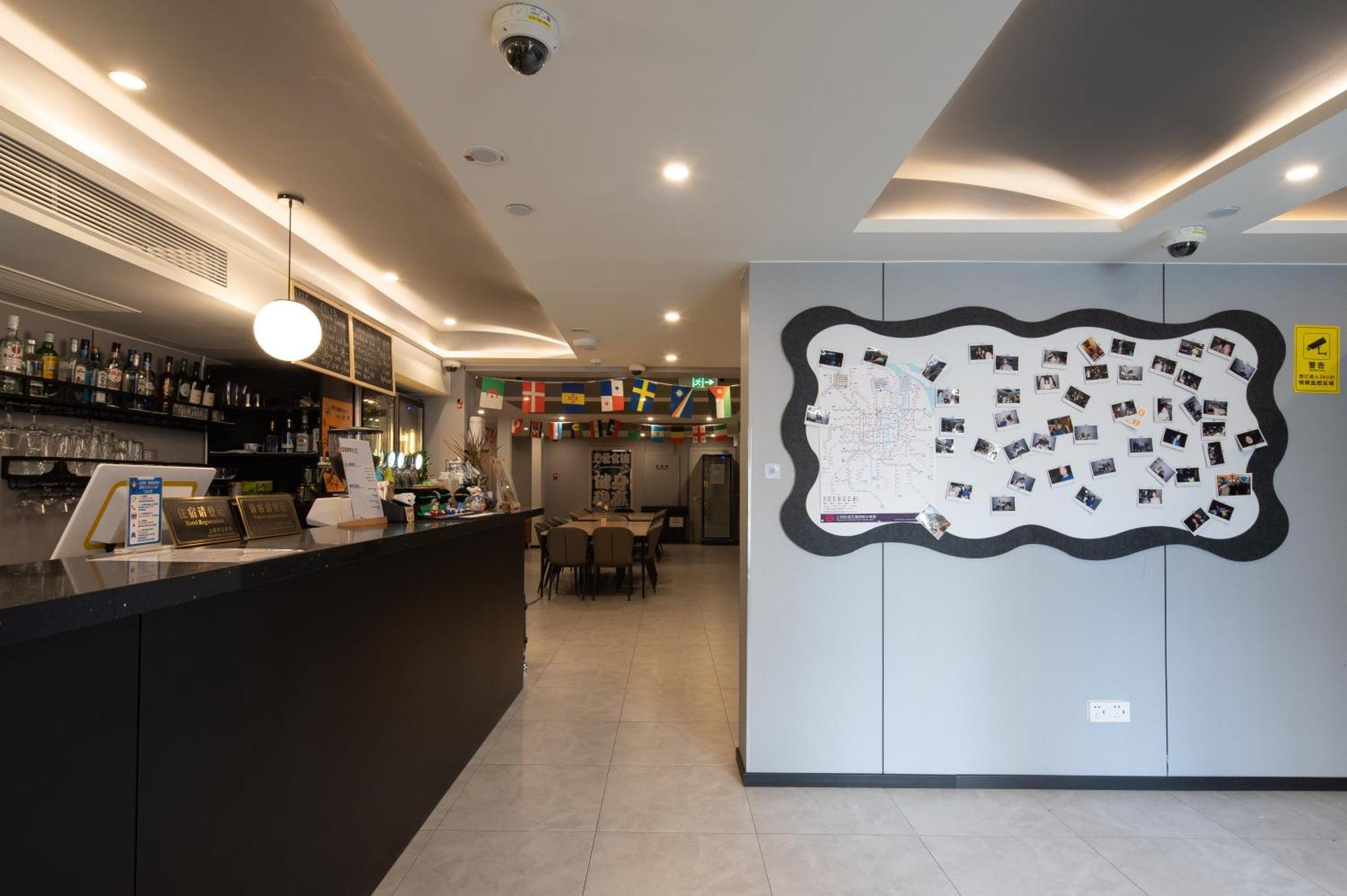 Dayin International Youth Hostel -Near People'S Square & Old Town -Social Area -Bar -Cafe -Gym -Free Laundry Luggage Storage -24H Front Desk -English Service Shanghái Exterior foto