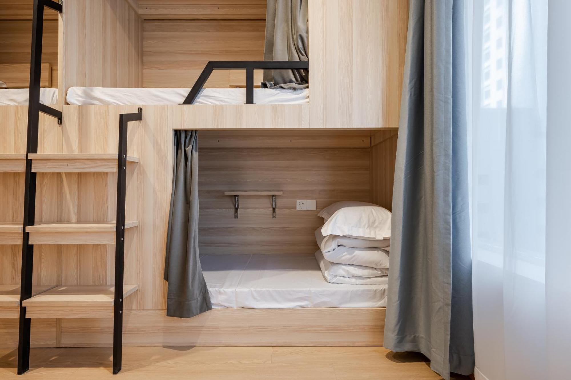 Dayin International Youth Hostel -Near People'S Square & Old Town -Social Area -Bar -Cafe -Gym -Free Laundry Luggage Storage -24H Front Desk -English Service Shanghái Exterior foto